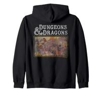 Dungeons & Dragons Retro Borderlands Sudadera con Capucha