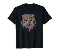 Dungeons & Dragons Retro Characters Action Pose Camiseta
