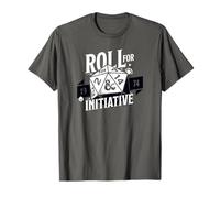 Dungeons & Dragons Roll For Initiative 1974 Text Logo Camiseta
