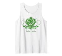 Dungeons & Dragons St Patrick's Day Feeling Lucky D20 Nat 20 Camiseta sin Mangas