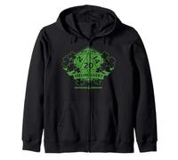 Dungeons & Dragons St Patrick's Day Feeling Lucky D20 Nat 20 Sudadera con Capucha