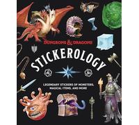Dungeons & Dragons Stickerology: Legendary Stickers of Monsters, Magical Items, and More: Stickers for Journals, Water Bottles, Laptops, Planners, and More