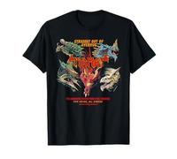 Dungeons & Dragons Straight out of Avernus Five Dragon Heads Camiseta