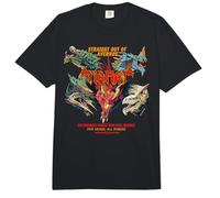 Dungeons & Dragons Straight out of Avernus Five Dragon Heads Comfort Colors Adult Heavyweight T-Shirt