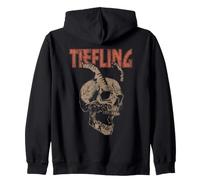 Dungeons & Dragons Tiefling Horn Skull Sudadera con Capucha