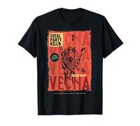 Dungeons & Dragons Total Party Kill Vecna Rock & Roll Poster Camiseta