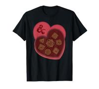 Dungeons & Dragons Valentine's Day Chocolate Dice Love Box Camiseta