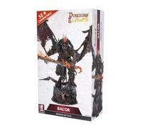 Dungeons & Lasers Bal'or Demon of Evil - Miniatura grande DND, 220 mm de alto con base escénica, compatible con 5e, requiere pintura y montaje, para mayores de 14 años
