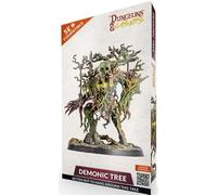 Dungeons & Lasers: Demonic Tree - 1 Miniature with Scenic Base - DND Figurine for Tabletop RPG Games 5E Compatible - Large Scale Unpainted and Unassembled - Ages 14+