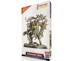Dungeons & Lasers: Demonic Tree - 1 Miniature with Scenic Base - DND Figurine for Tabletop RPG Games 5E Compatible - Large Scale Unpainted and Unassembled - Ages 14+