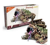 Dungeons & lasers dragon turtle miniatura, figura grande para uso con