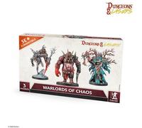 Dungeons & lasers juego de miniaturas warlords of chaos ? 3 modelos