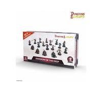Dungeons & lasers kingdom of the deep dnd - juego de 18 modelos con ba