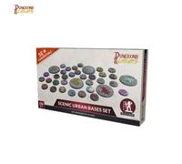 Dungeons & lasers: scenic urban bases set - 136 bases detalladas para