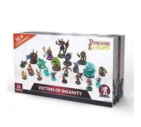 Dungeons & lasers victims of insanity dnd miniatures - 21 modelos con