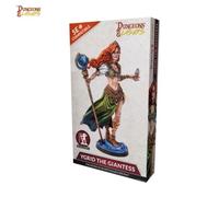 Dungeons & lasers: ygrid the giantess, 1 miniatura con base escénica,