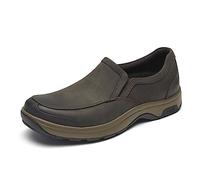 Dunham Battery Park - Mocasines Impermeables para Hombre, Color Nobuck marrón, 14, Marrón Nubuck, 48 EU