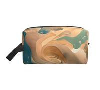 Dunhuang - Neceser de viaje con estampado misterioso para hombre, bolsa de cosméticos de gran capacidad para mujeres, White, Talla única