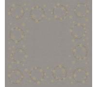 Duni Dunicel Mantel Central 84 X 84CM Star Shine Granite Grey 20 Piezas