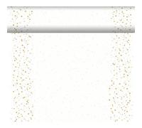 Duni Dunicel Tete A Tete Caminito De Mesa Golden Stardust Blanco 40cm X 24m