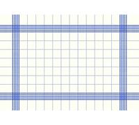 Duni Dunicel Towel Napkins - Toallas (38 x 54 cm, 250 unidades), color blanco y azul