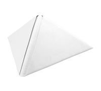 Duni Dunilin - Servilletas blancas (48 x 48 cm, 1/4, 36 unidades), color blanco