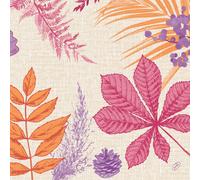 Duni Dunisoft Servilletas Brillantes Otoño 40x40cm 60 Unidades