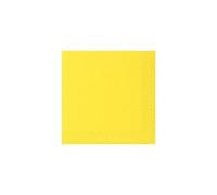 Duni servilleta 33 x 33 cm 3 pliegues amarillo - Lote de 3