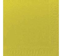 Duni Servilletas de cóctel de 3 capas, de celulosa, color kiwi, 24 x 24 cm, 250 unidades
