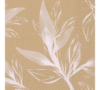 Duni Servilletas Eco Hojas 33x33cm 250 Unidad 1er Paquete