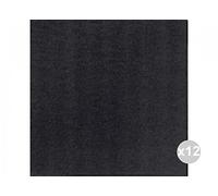 Duni Set 12x60 (720 Piezas Totales) servilletas Suaves 40x40 Negro Inicio y Cocina