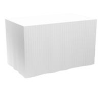 Dunicel Table-Skirtings Blanco 0 , 72x4 M 1 Unidad