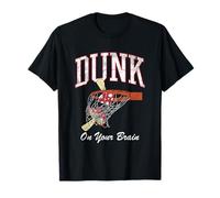 Dunk On Your Brain Mushroom Basketball Camiseta