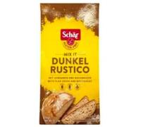 Dunkel Rustico, Harina para Pan Rústico sin Gluten, con Semillas de Lino y Trigo Sarraceno, 1 kg. Pack de 2