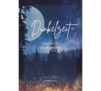 Dunkelzeit - Journal für die Raunächte, Notizbuch, Tagebuch, B5 (176 x 250 mm), Punktkariert, Softcover, Motiv "Mystic Moon"