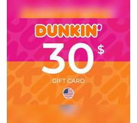 Dunkin' Donuts Gift card 30 USD Key - UNITED STATES