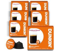 Dunkin' Donuts Original Blend 60 Cápsulas de café | Compatibles máquinas Dolce Gusto | Café molido 100% | Suave, equilibrado y aromático | Fabricado en Italia