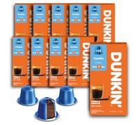 Dunkin' Donuts Vanilla 100 Cápsulas de Café | Compatibles con máquinas Nespresso® Original | 100% Arábica | Tueste suave con delicada nota de vainilla | Cremoso, aromático y delicioso