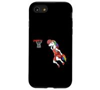 Dunking Unicorn - Baloncesto Carcasa para iPhone SE (2020) / 7/8