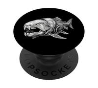 Dunkleosteus Paleontología fósil prehistórico Depredador Marino PopSockets PopGrip Adhesivo
