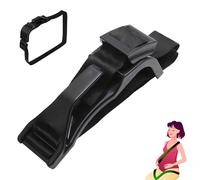 Dunkwckore Cinturón Embarazo, Adaptador Cinturón Embarazo Soporte, Comodidad Libertad para Embarazadas, Evita Pellizcos Abdomen, Protege Feto, Imprescindible Futuras Madres, Mujeres y Hombres