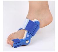 DUnLap Balancín De Pie 1PAir = 2pcs Hallux Valgus Camilla Big Toe Bunion Férula Piedra Corrector Pedicura Separador Separador de los Toes Corrector for los Dedos Camilla De Pantorrilla (Size : Blue)