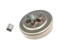 DUNLAP Piñón de cadena de tambor de embrague apto for Echo CS-346 CS-3500 CS-350TES CS-350WES CS-351WES CS-355T CS-360T CS-360TES CS-361P