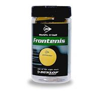 Dunlop 0503054 Pelota de Frontenis en Bote, Unisex Adulto, Amarillo, 2 Unidades