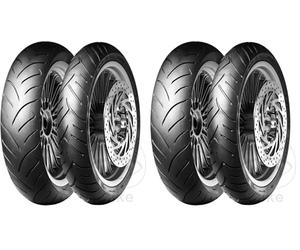DUNLOP 100/90-10 56J SCOOTSMART TL (Paquete de 2)