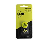 DUNLOP 10298519 Anti-Vibrador de Tenis, Flying D, Amarillo, 2 Unidades