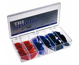 Dunlop 473 Púas STUBBY TRIANGLE Caja de 144 piezas surtidas