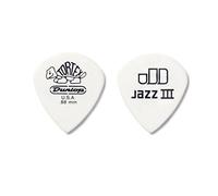 JIM DUNLOP Púas Tortex White Jazz III 1,50mm Saco de 72