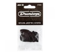 Dunlop 47P3S Jazz III Picks Black 6 Pack