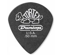 Dunlop 482 TORTEX PITCH BLACK JAZZ III Púas (12-Pack) 0.50 mm